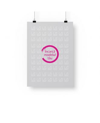 Afis A0, print o fata, 150g/mp